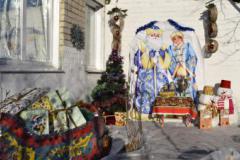 Уличные украшения к Новогодним праздникам